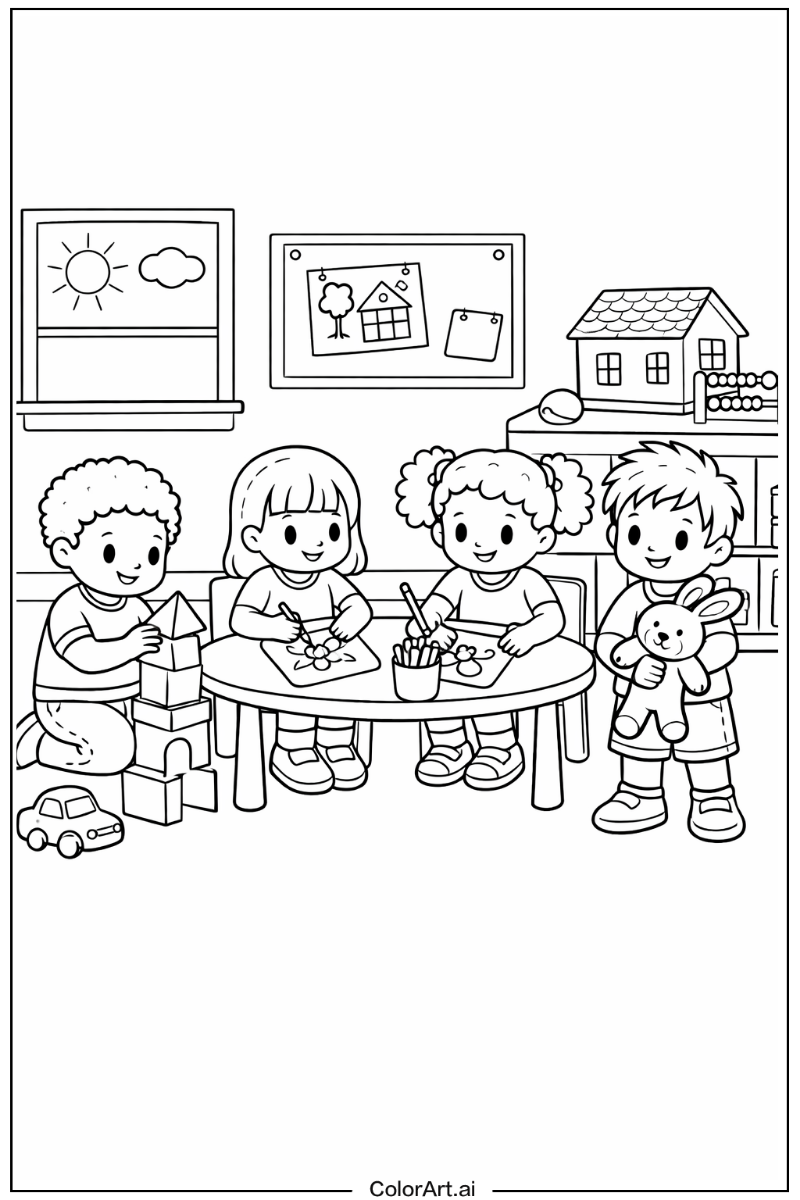 Preschool friends Preschool Design