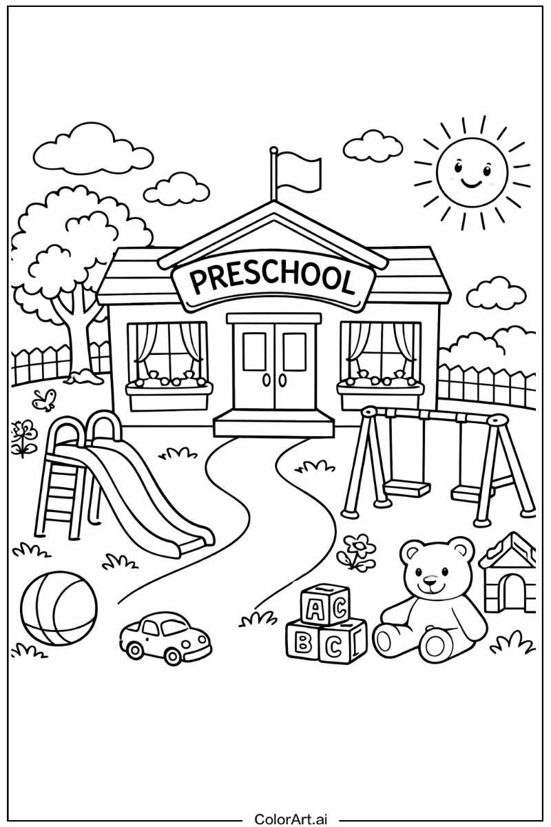 Preschool school building Preschool Design