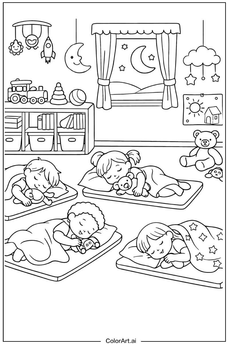 Preschool nap time Preschool Design 2