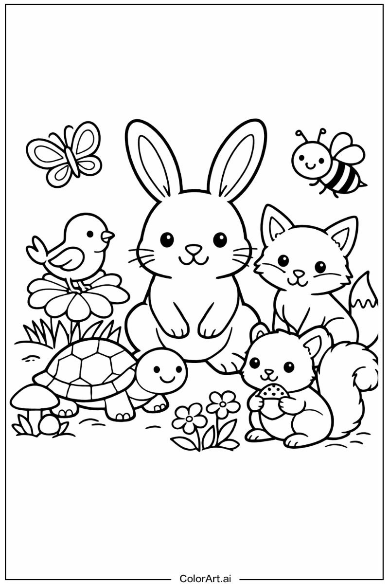 rabbit with Friends 3