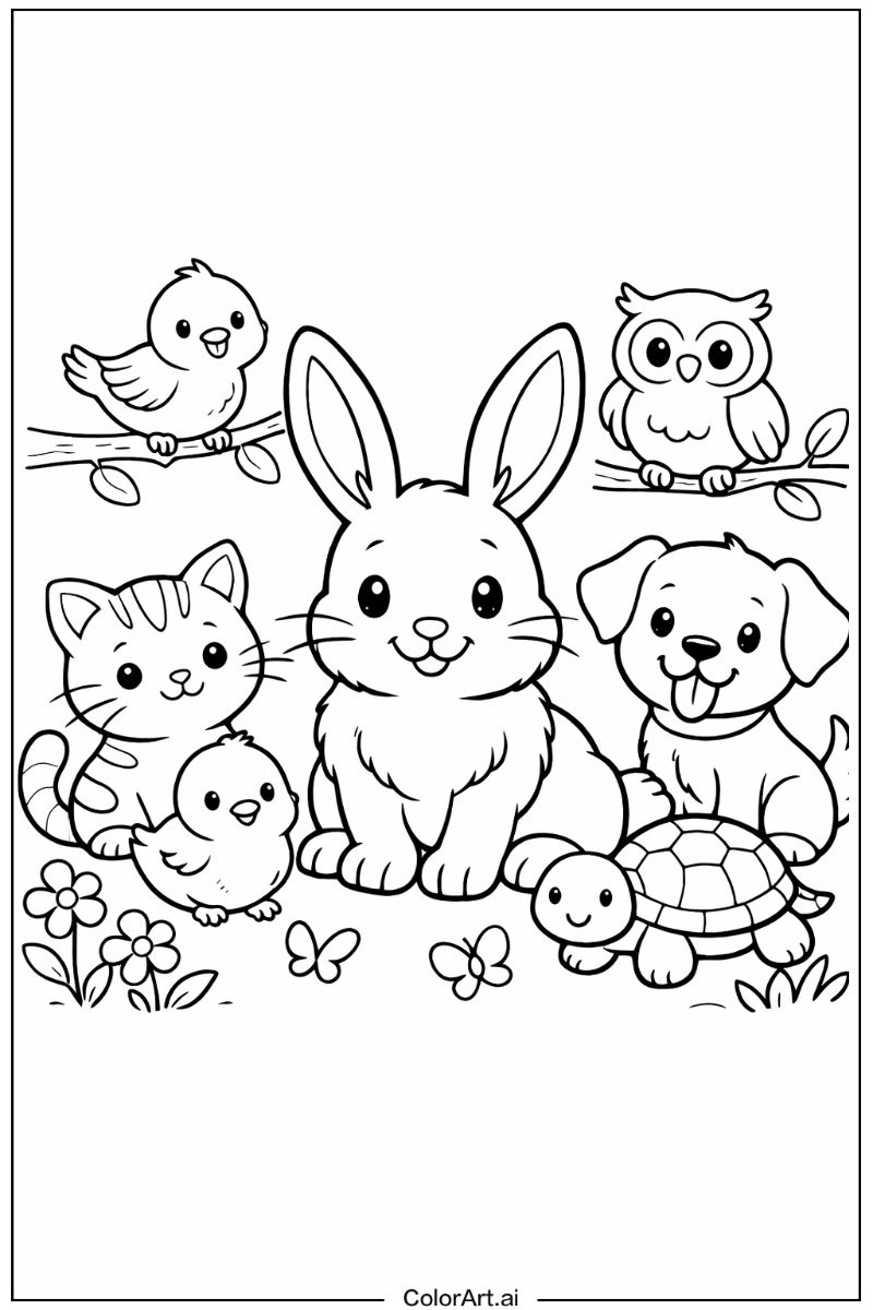 rabbit with Friends 4