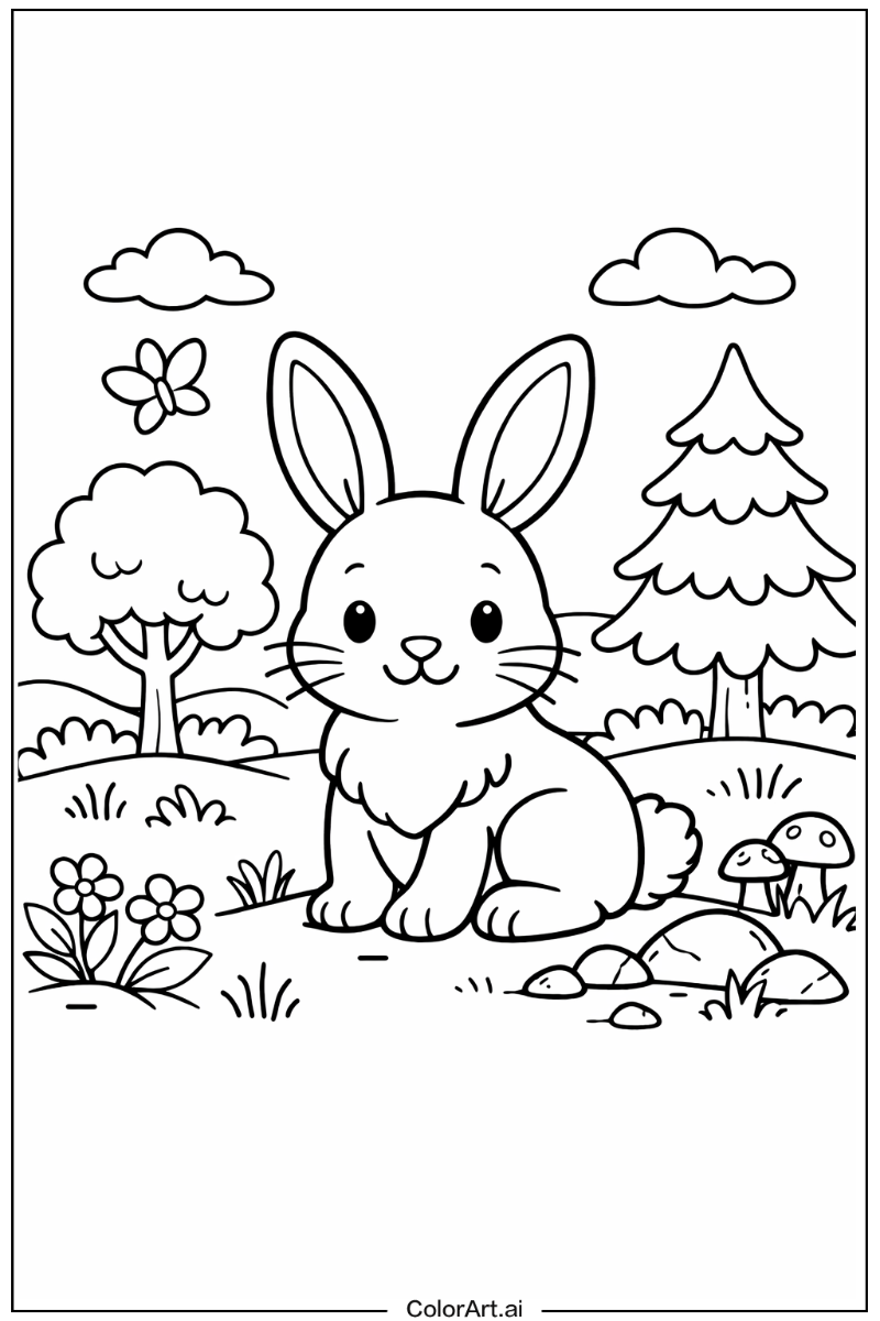 rabbit in Nature 4