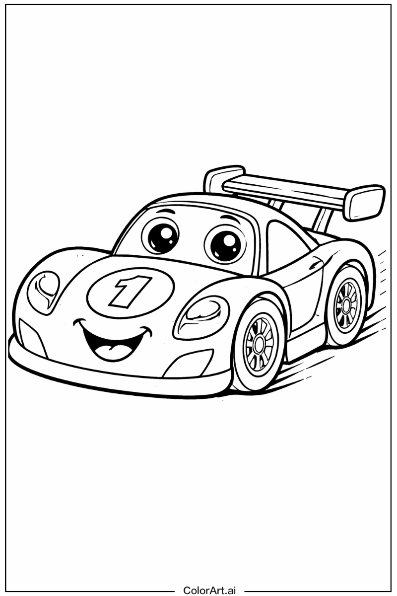 Happy race car 2