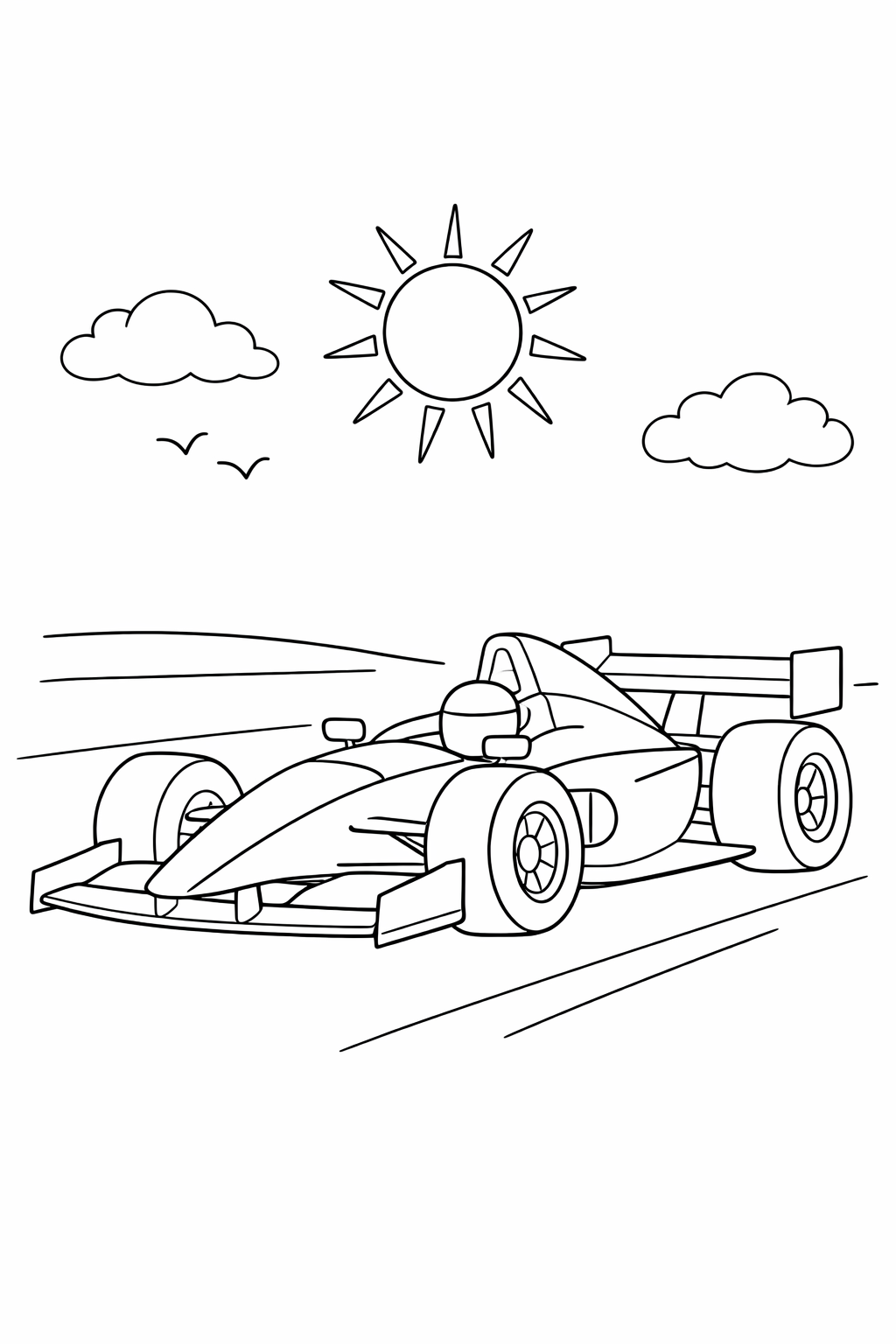 race car Under the Sun 2