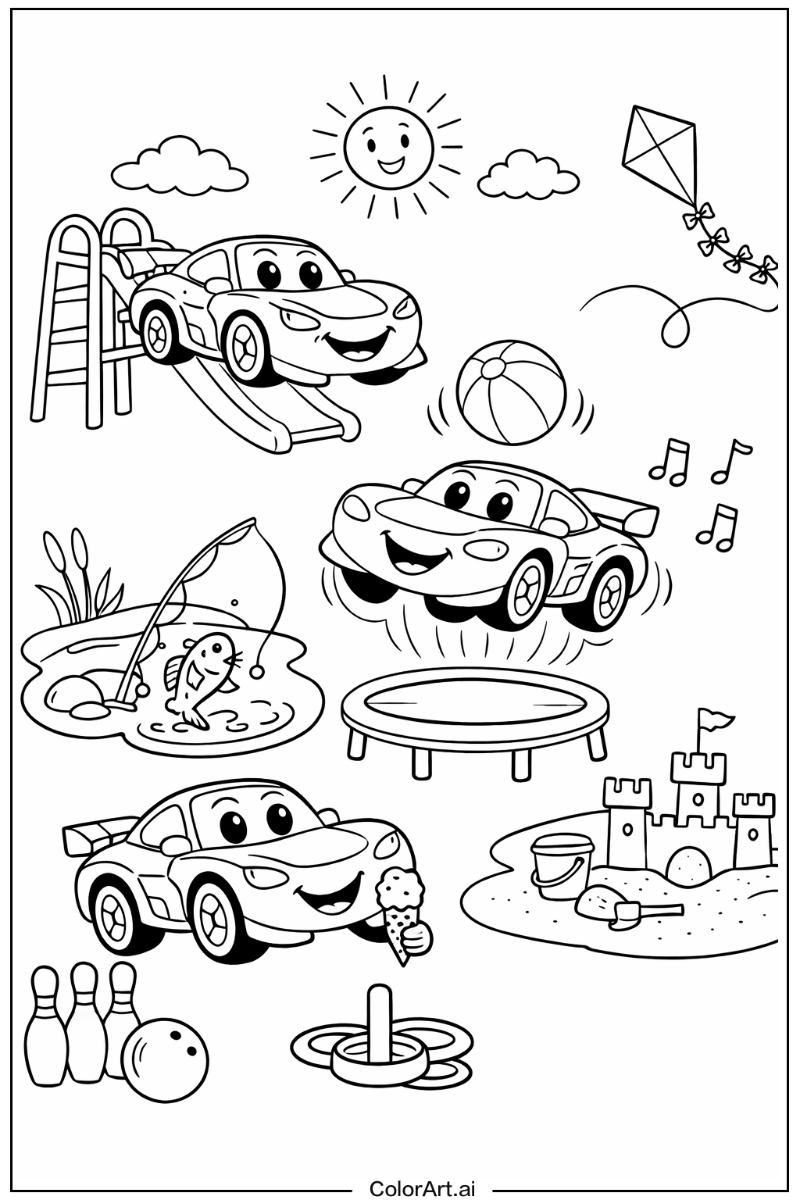 race car Having Fun 5