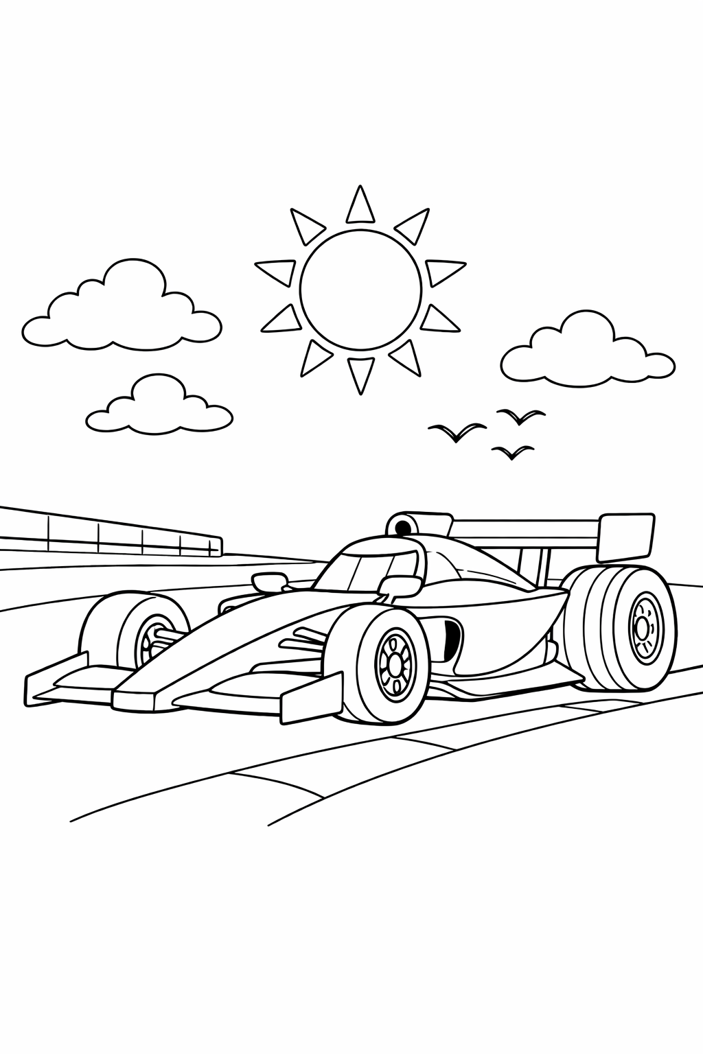 race car Under the Sun 6