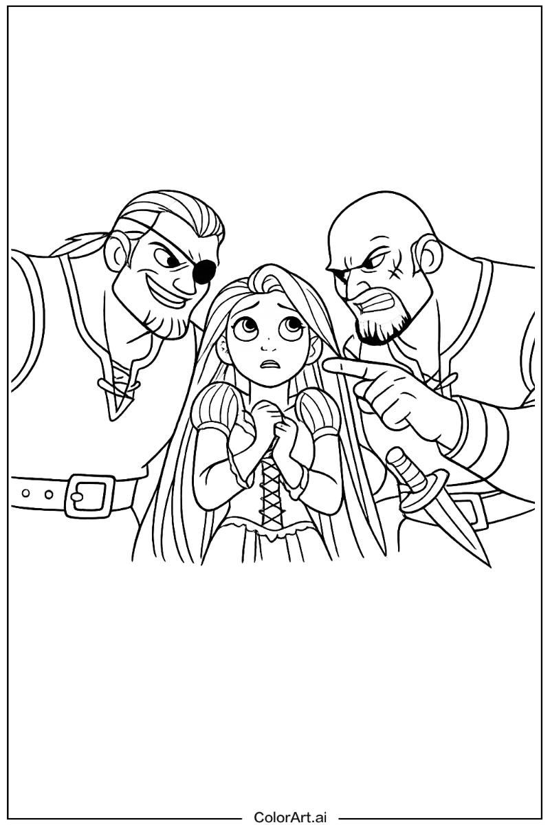 Brothers stabbington Rapunzel Scene 2