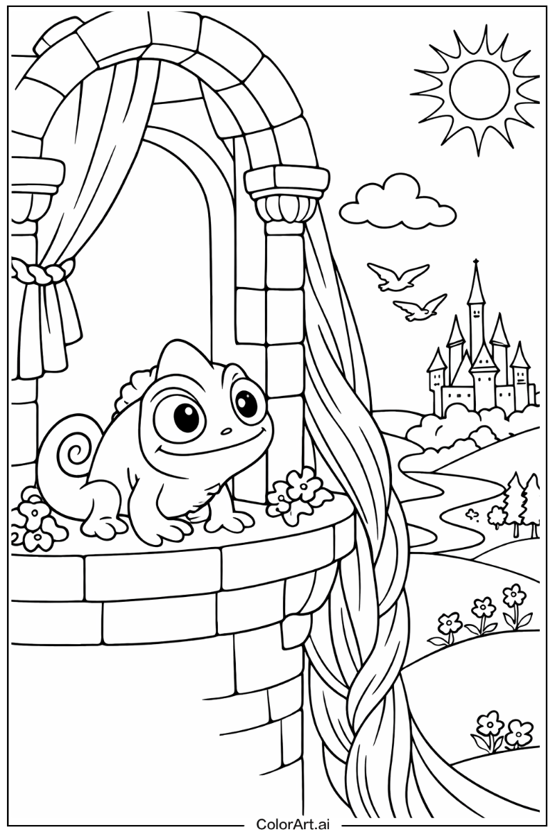Pascal Rapunzel Scene 3