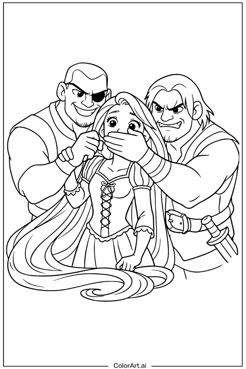 Brothers stabbington Rapunzel Scene 3