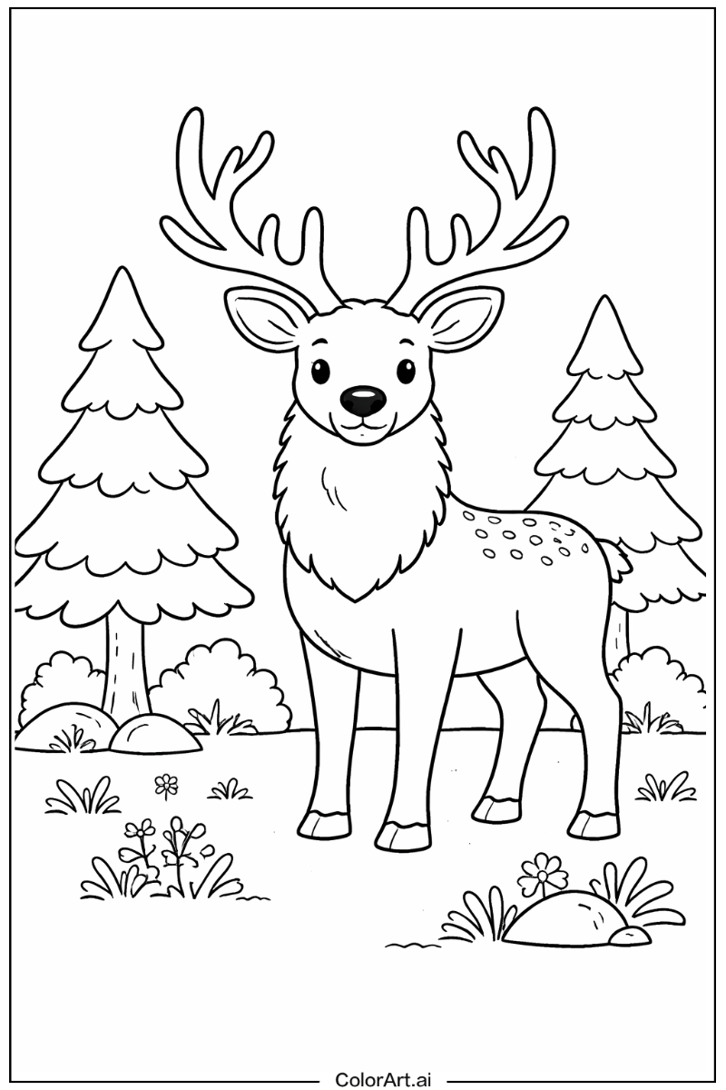 reindeer in Nature 2