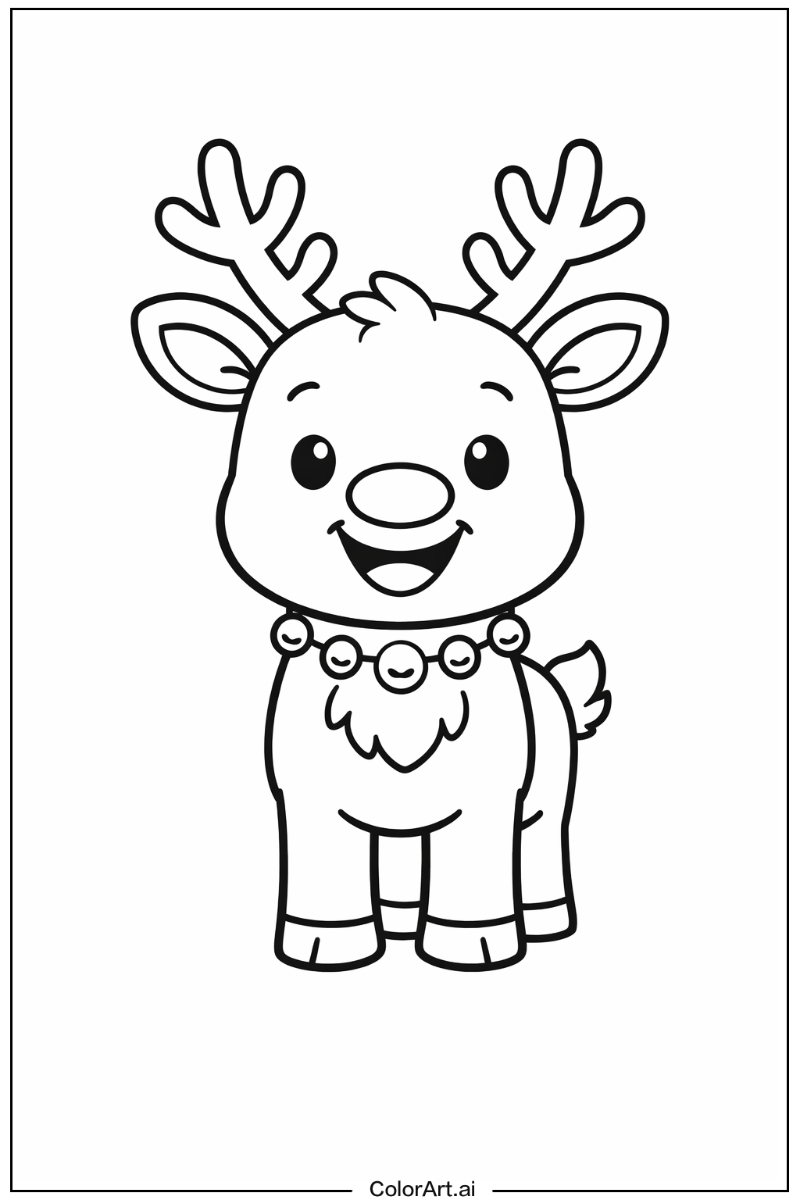 Happy reindeer 4