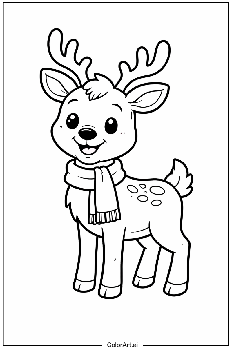 Happy reindeer 5
