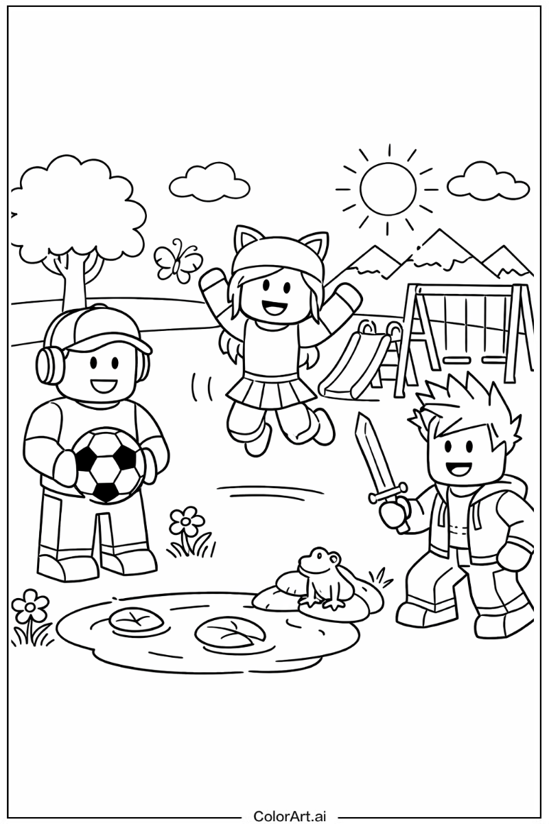 Roblox Playing Outside 2