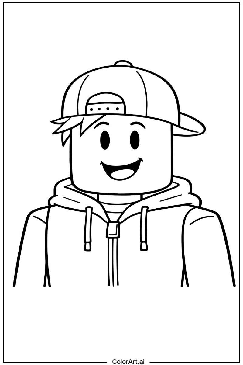 Happy Roblox Portrait 3