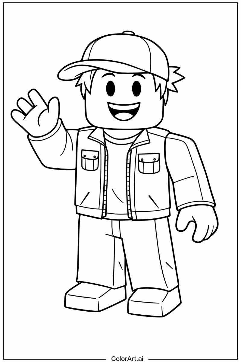 Happy Roblox Portrait 4