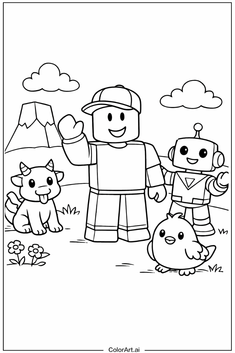 Roblox with Friends 4