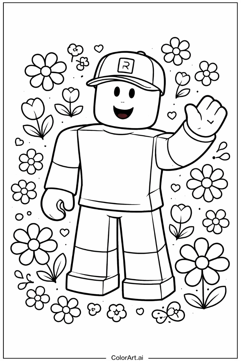 Roblox with Flowers 6