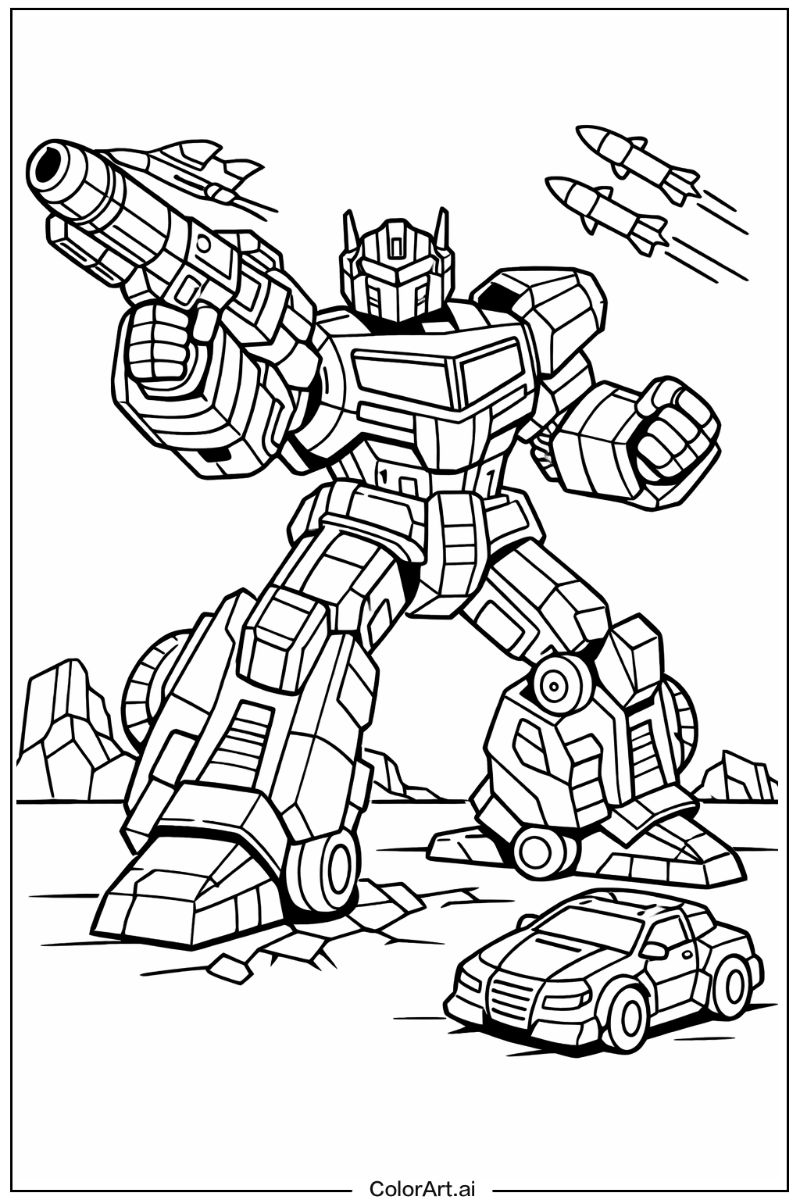 Transformer robot Robot Design