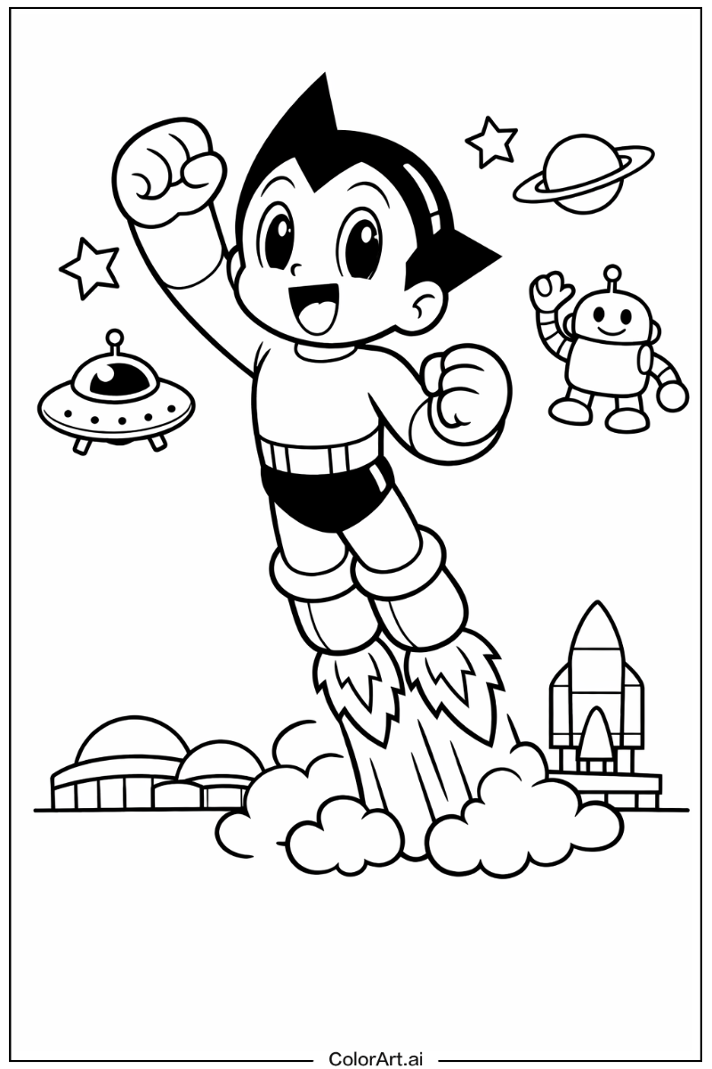 Astro boy Robot Design