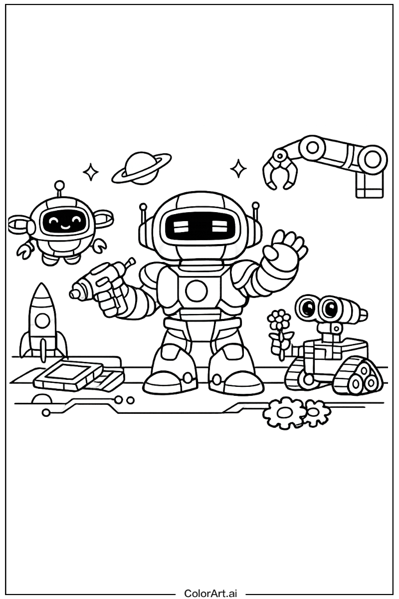 Vision robot Robot Design