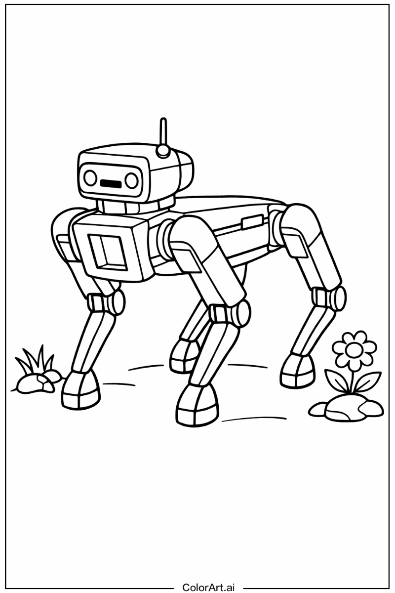 Spot robot Robot Scene