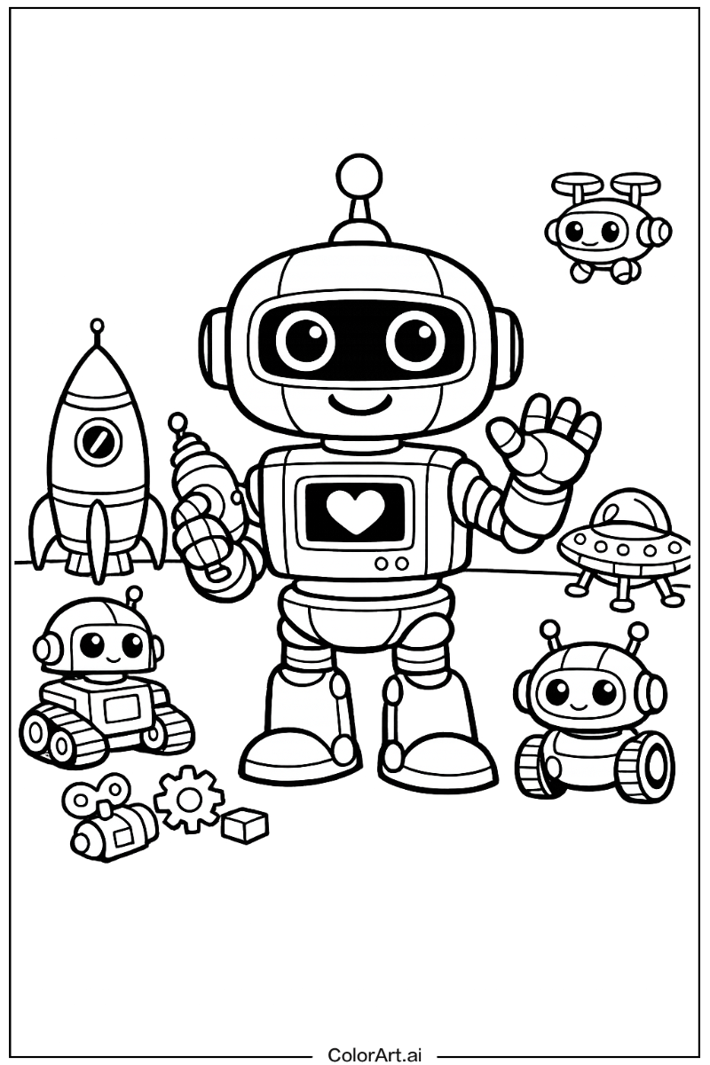 Toy robot Robot Design 2
