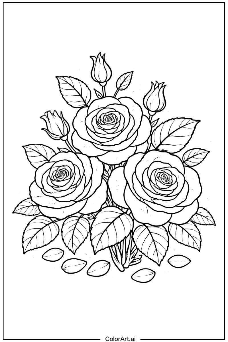 Rose with Red rose Theme