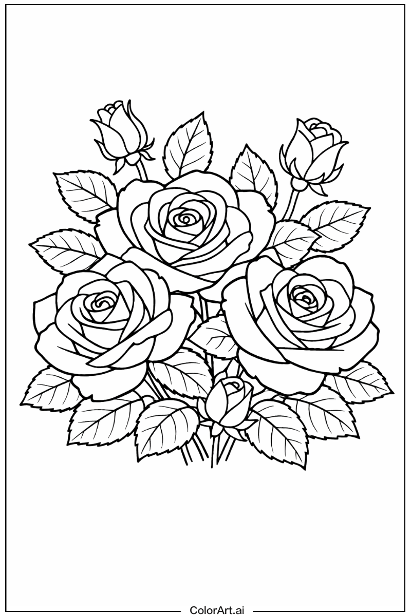 White rose Rose Design