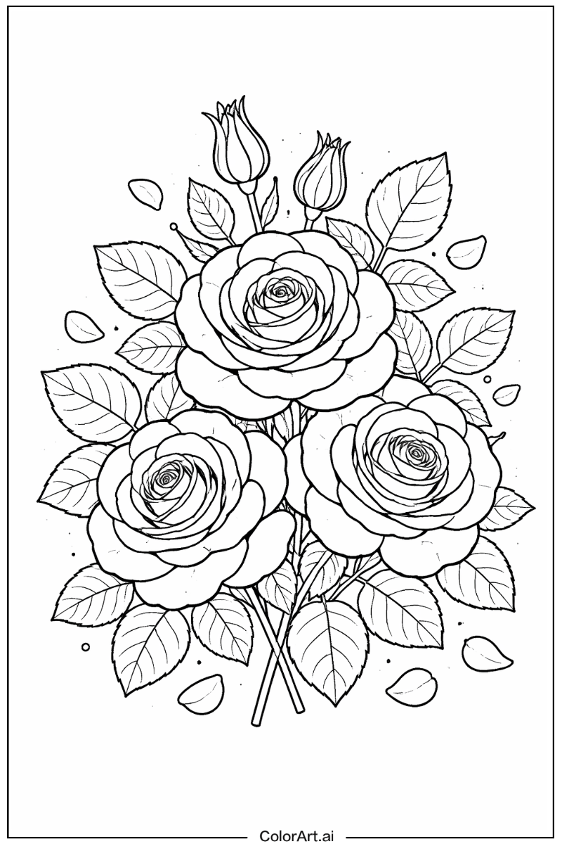 Rose with Red rose Theme 2