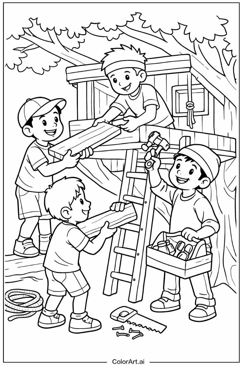 Saja boys teamwork scene Saja boys Scene