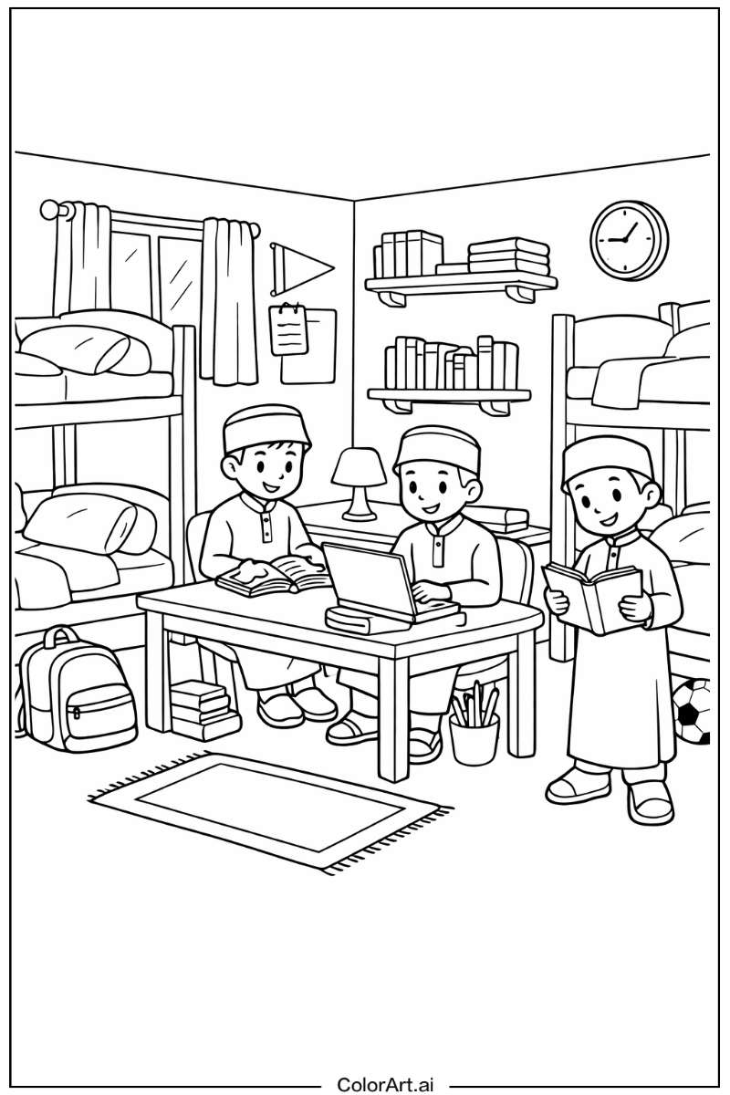 Saja boys dorm room Saja boys Design 2