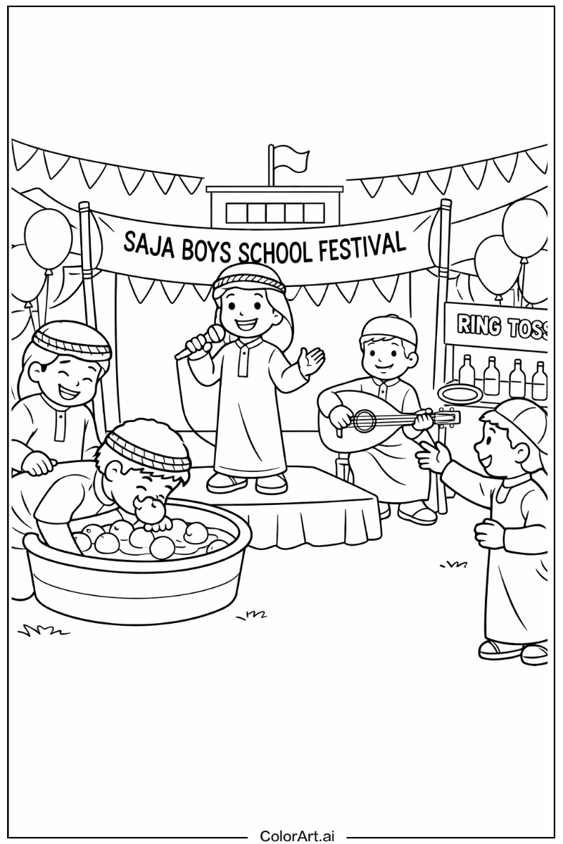 Saja boys school festival Saja boys Scene 2