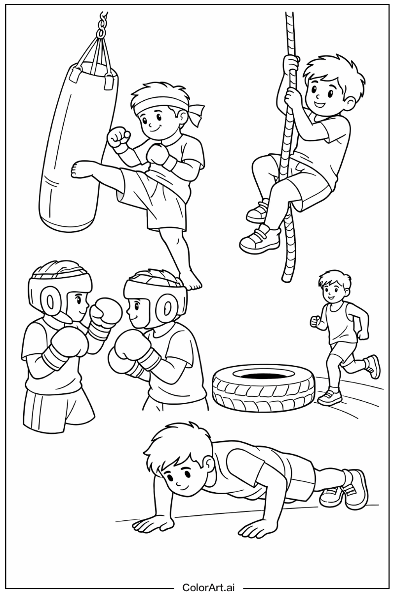 Saja boys with Saja boys training montage Theme 2