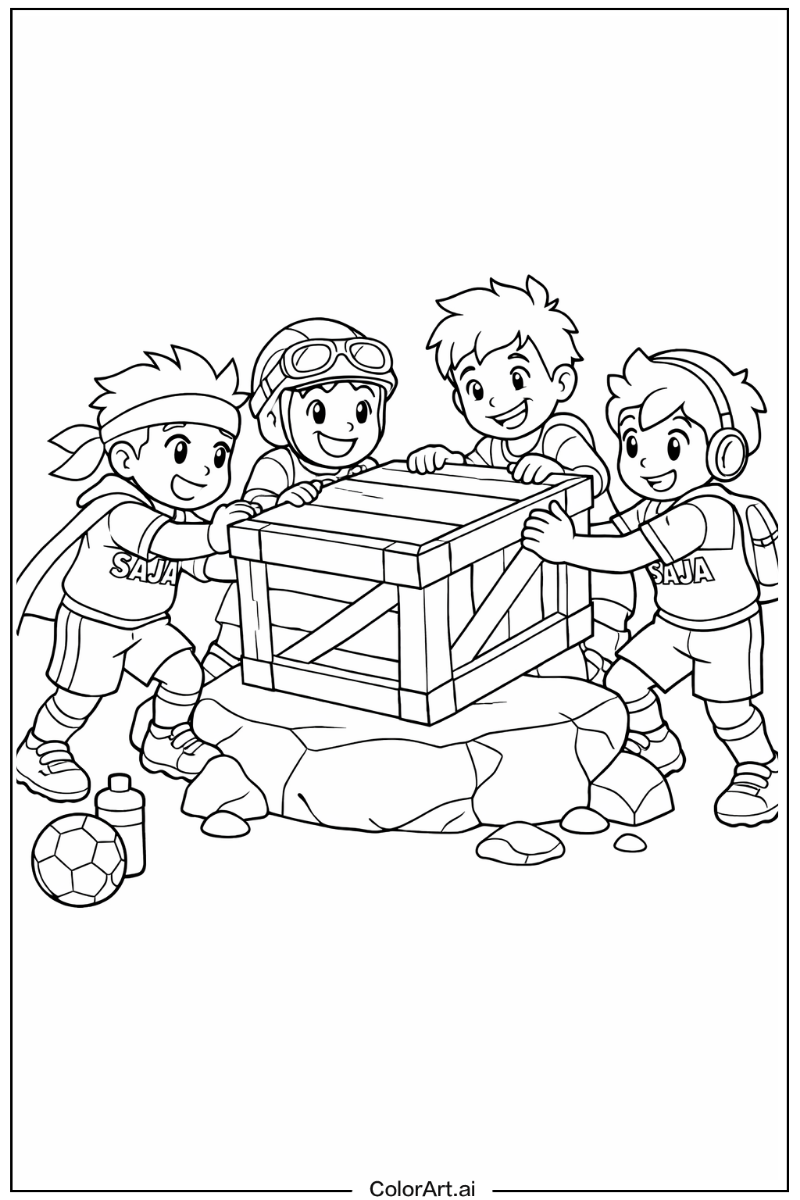 Saja boys teamwork scene Saja boys Scene 2