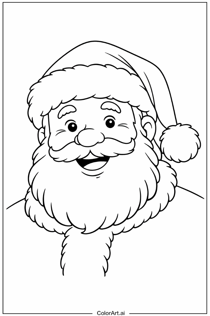 Happy Santa Portrait 2