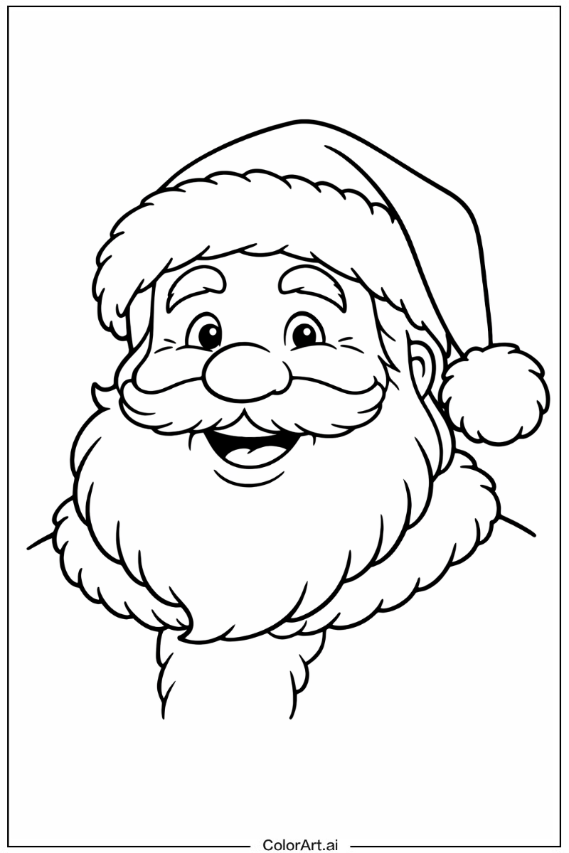 Happy Santa Portrait 3