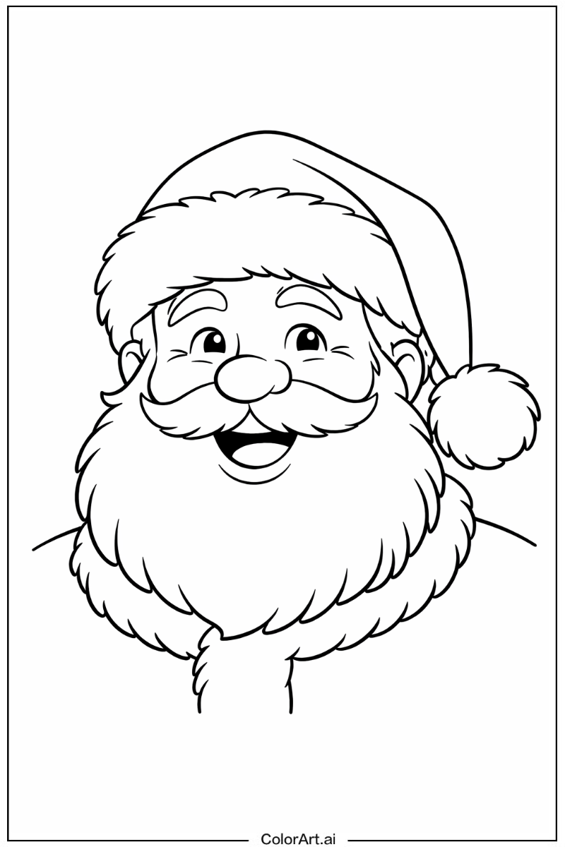 Happy Santa Portrait 4