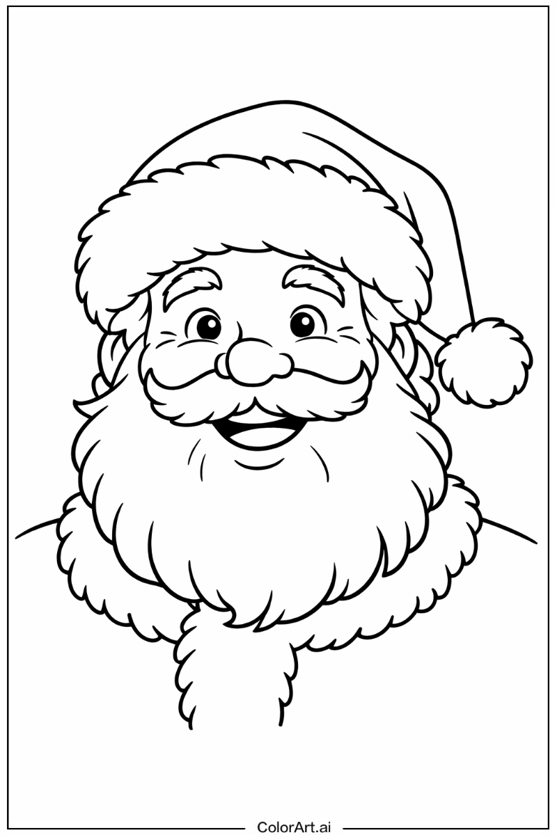 Happy Santa Portrait 6