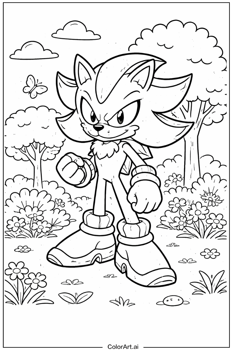 Shadow Sonic in Nature 2
