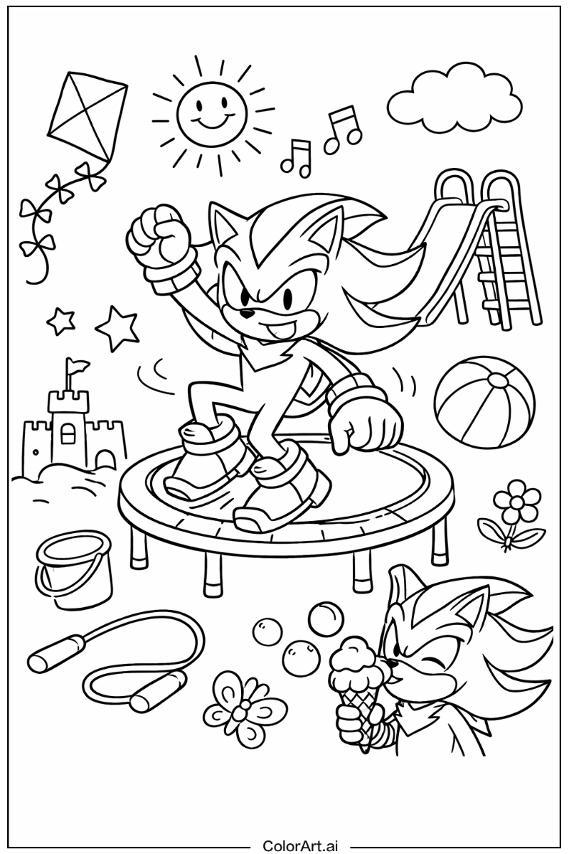 Shadow Sonic Having Fun 2