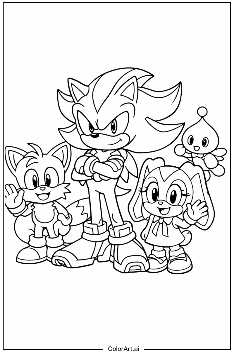 Shadow Sonic with Friends 3