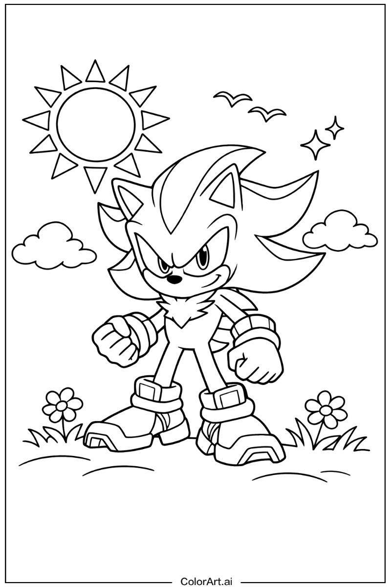 Shadow Sonic Under the Sun 3