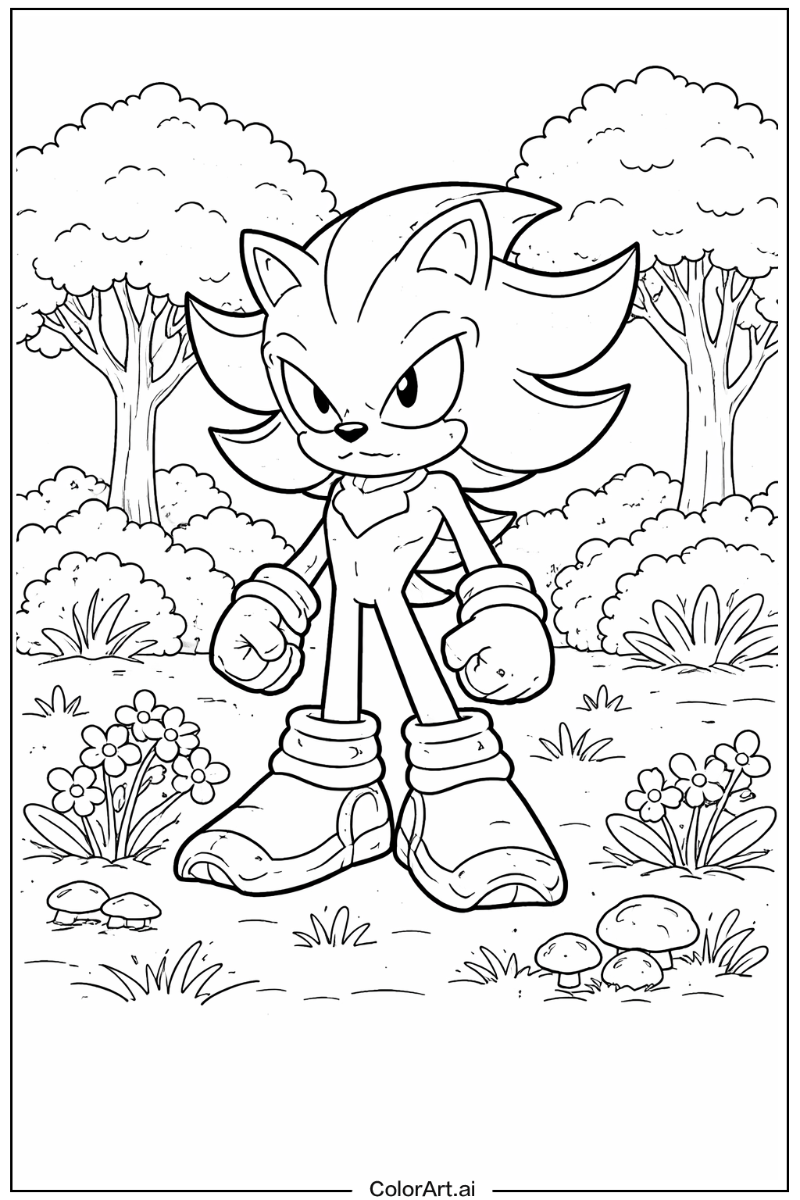 Shadow Sonic in Nature 3