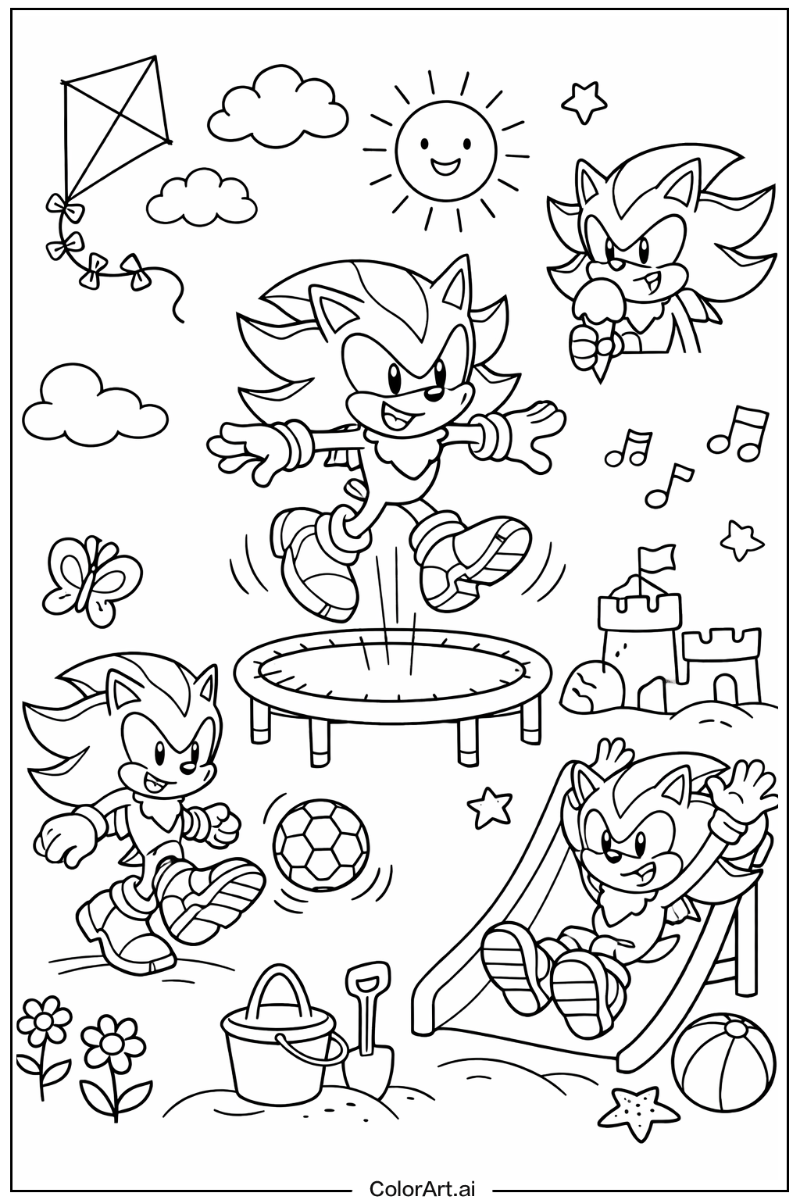 Shadow Sonic Having Fun 3