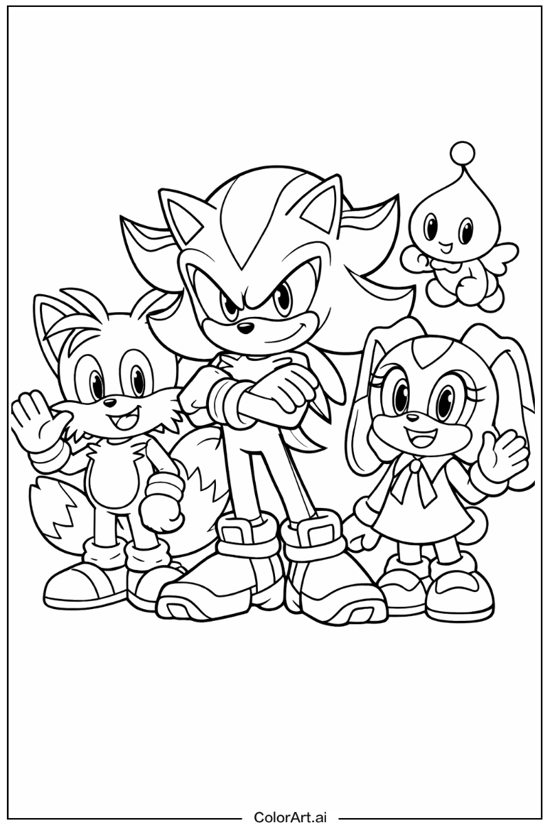 Shadow Sonic with Friends 4