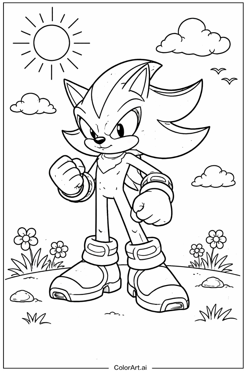Shadow Sonic Under the Sun 4
