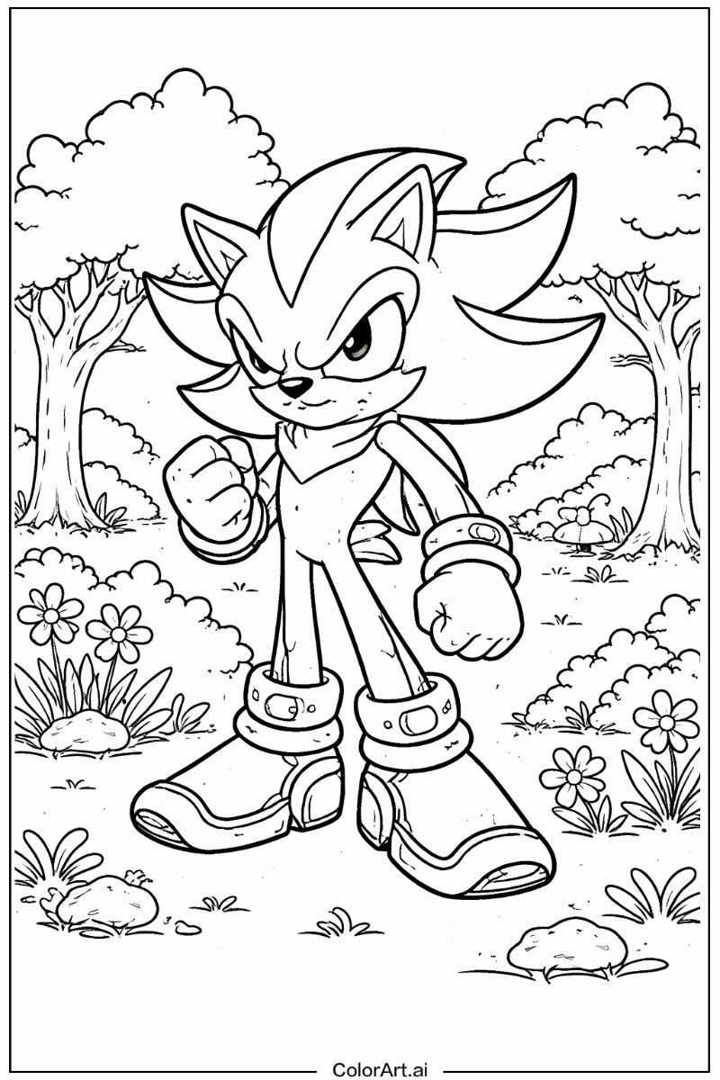 Shadow Sonic in Nature 4