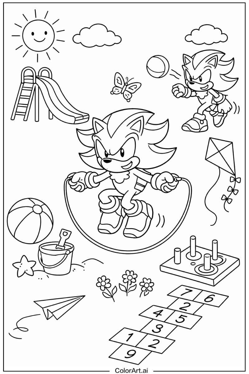 Shadow Sonic Having Fun 4