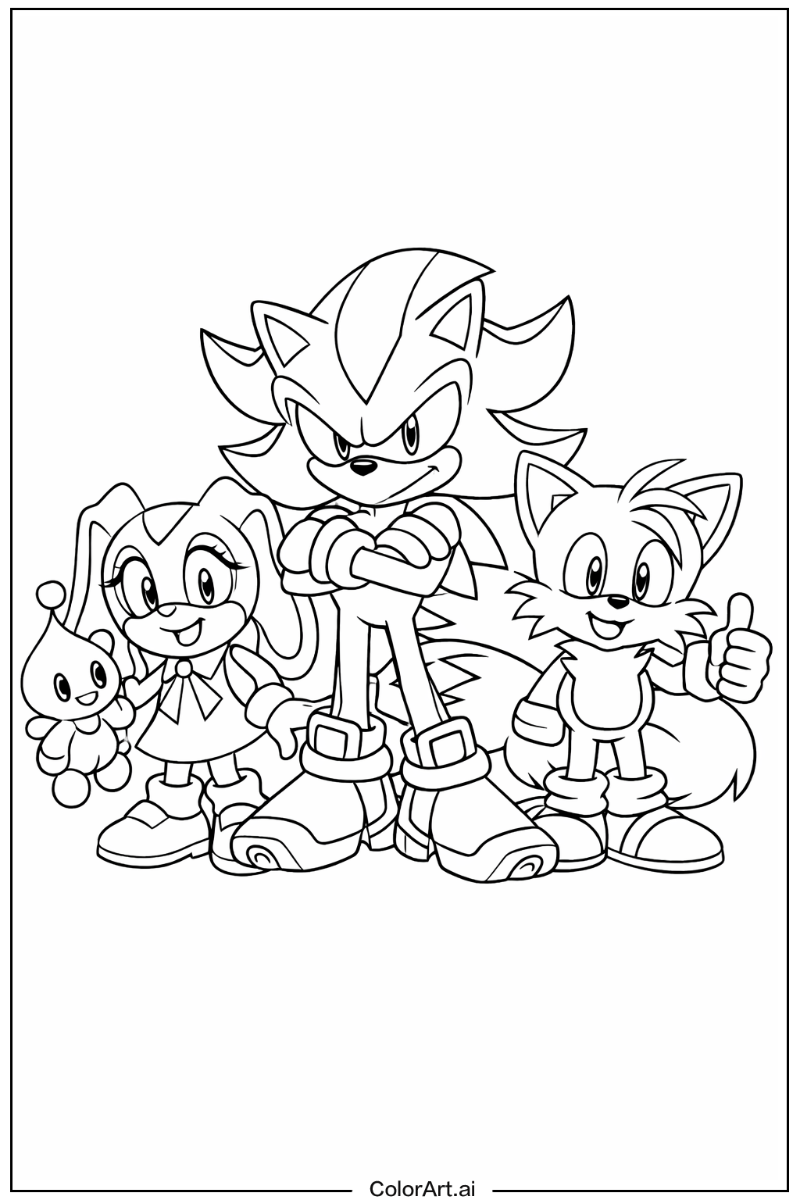 Shadow Sonic with Friends