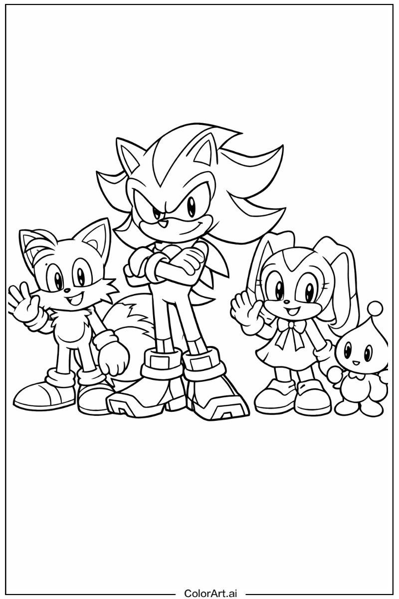 Shadow Sonic with Friends 5